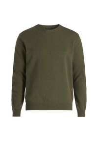 Oscar Jacobson LUKE ROUNDNECK - Jumper - green bark