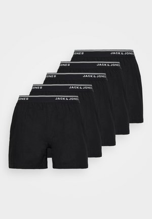 JACSOLID TRUNKS 5 PACK - Boxer shorts - black