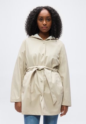 ONLELISA BELTED RAIN COAT - Αδιάβροχο μπουφάν - silver lining