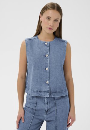 RINATINA - Vesta - medium blue denim