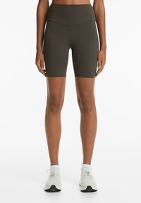 OYSHO - COMFORTLUX HIGH RISE 20cm BIKER - Pantaloni scurți sport - dark grey Imagine miniatură 1
