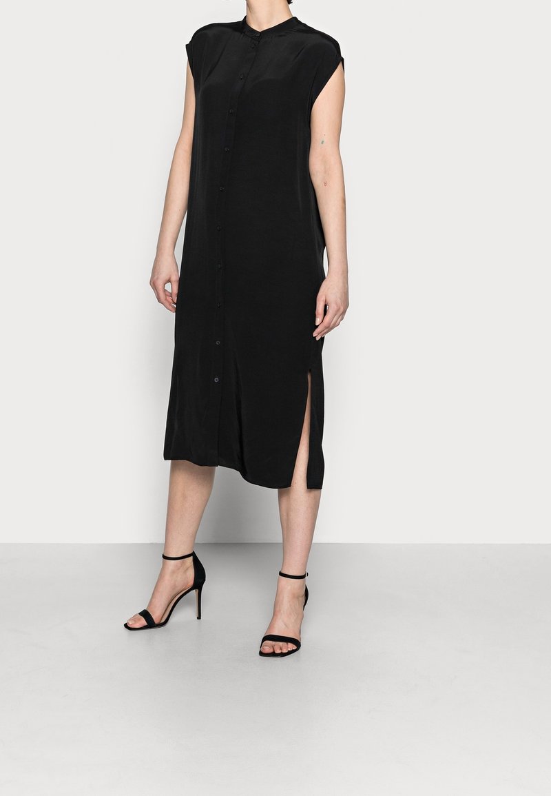 OPUS Robe chemise - black