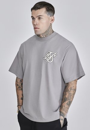SIKSILK OVERSIZED   - T-shirt print - grey