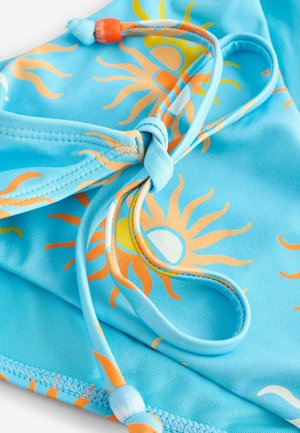 Never Fully Dressed Bikini bottoms - blue sun