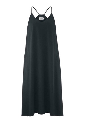 hessnatur MIDI REGULAR - Freizeitkleid - schwarz