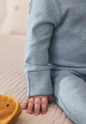Next, BABY SLEEPSUITS 3 PACK - Strampler - grey  blue neutral
