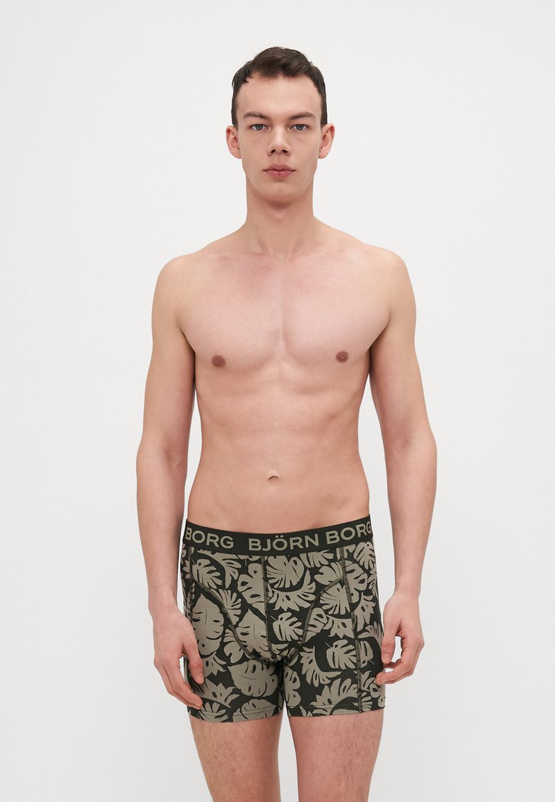 Björn Borg - 5 PACK - Trunks - olive/black, Enlarge