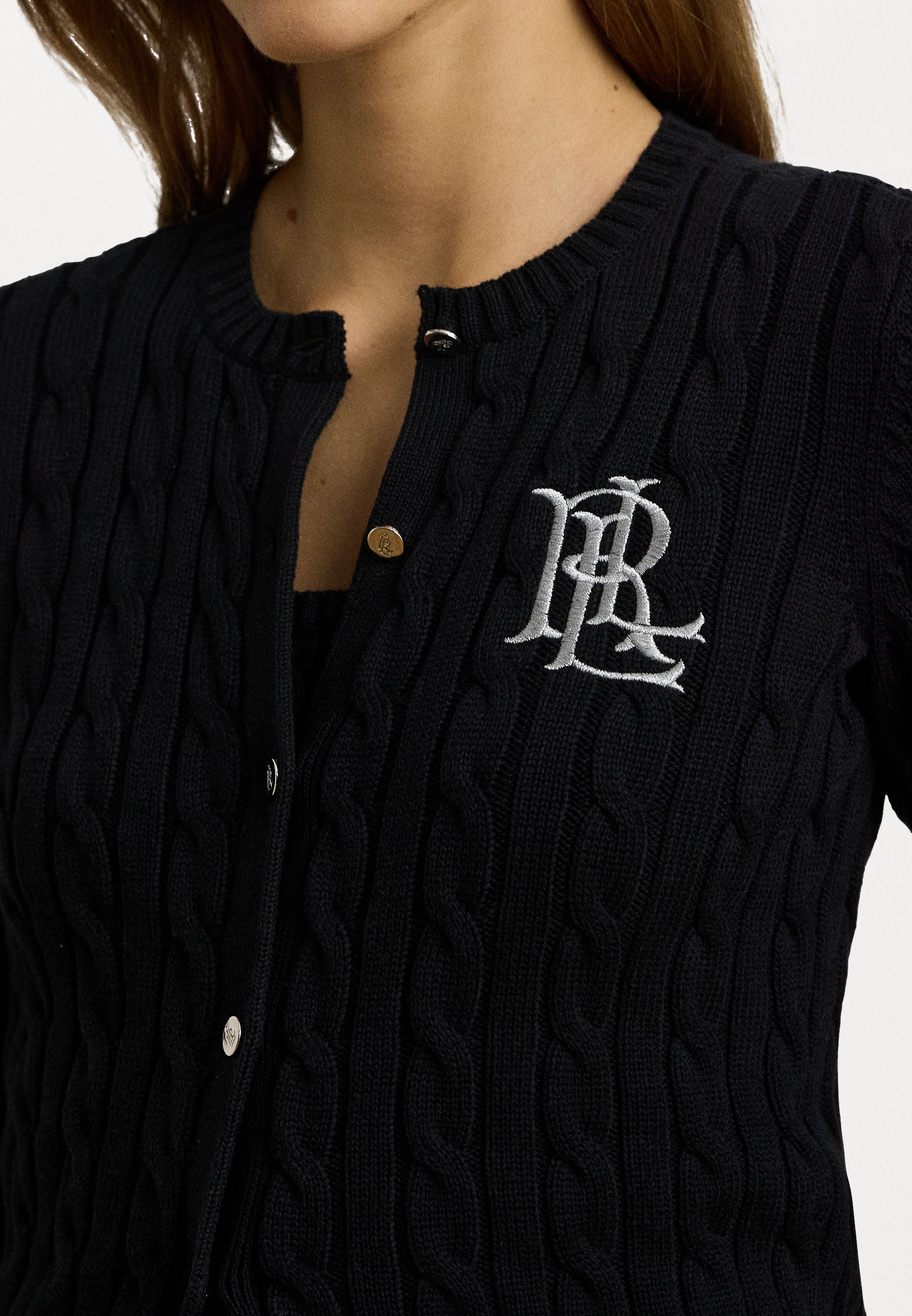 カーディガン Ralph Lauren - Ralph Lauren cotton cardigan. Lauren Ralph Lauren CABLE KNIT COTTON CARDIGAN - Cardigan