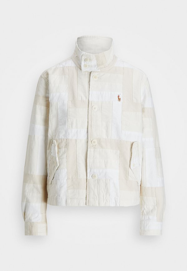 Patchwork Mockneck Jacket - Summer jacket - cream3