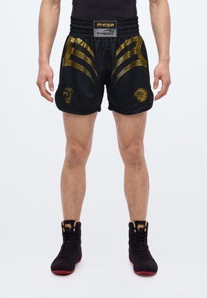 Venum, MIKE TYSON BOXING SHORTS - Спортни шорти - black/gold