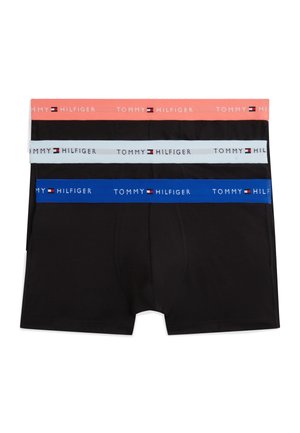 3-PACK SIGNATURE REPEAT LOGO WAISTBAND TRUNKS - Trunks - pch dusk tme cob keep blue