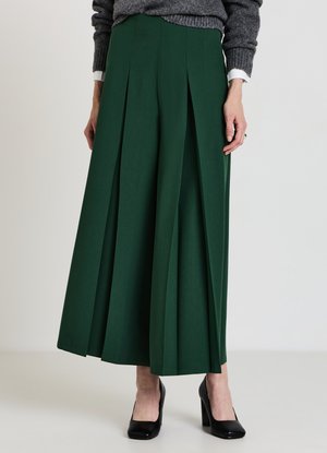 Calliope Stoffhose - verde scuro