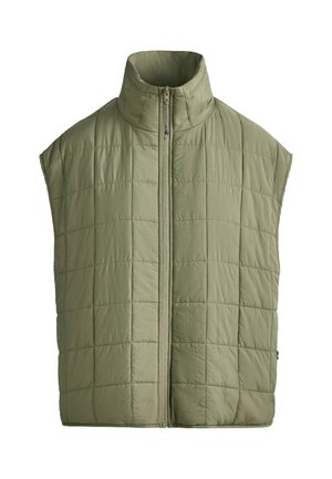 OYSHO, FELLEX® AEROGEL BOXY PADDED GILET - Veste sans manches - dark khaki