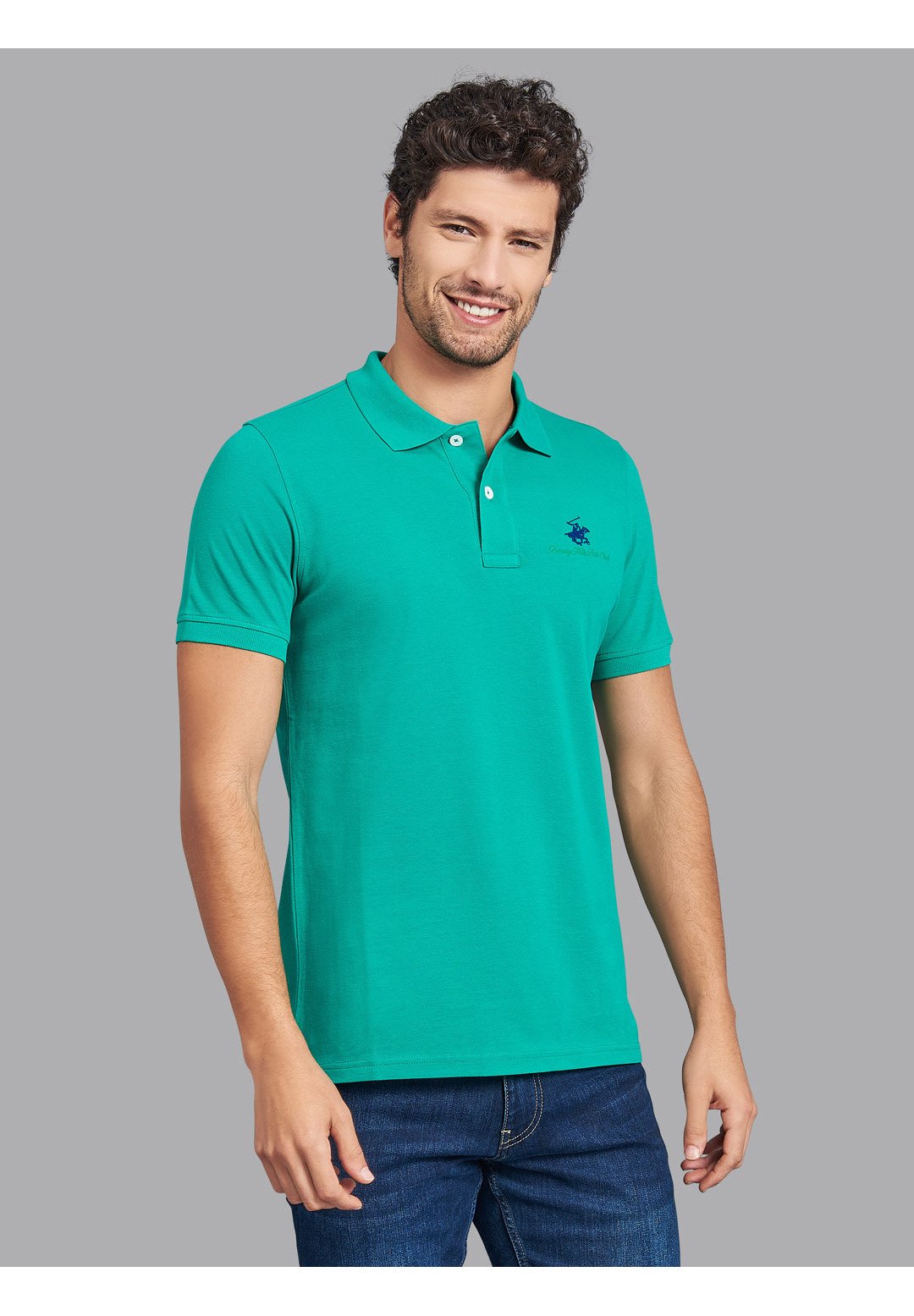 Beverly Hills Polo Club Poloshirt - green/groen - Zalando.nl