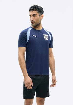 Puma AUSTRIA ÖFB TRAINING  - Squadra nazionale - navy/filtered ash