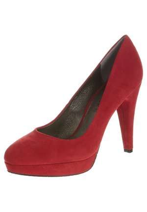 Zapatos altos - red