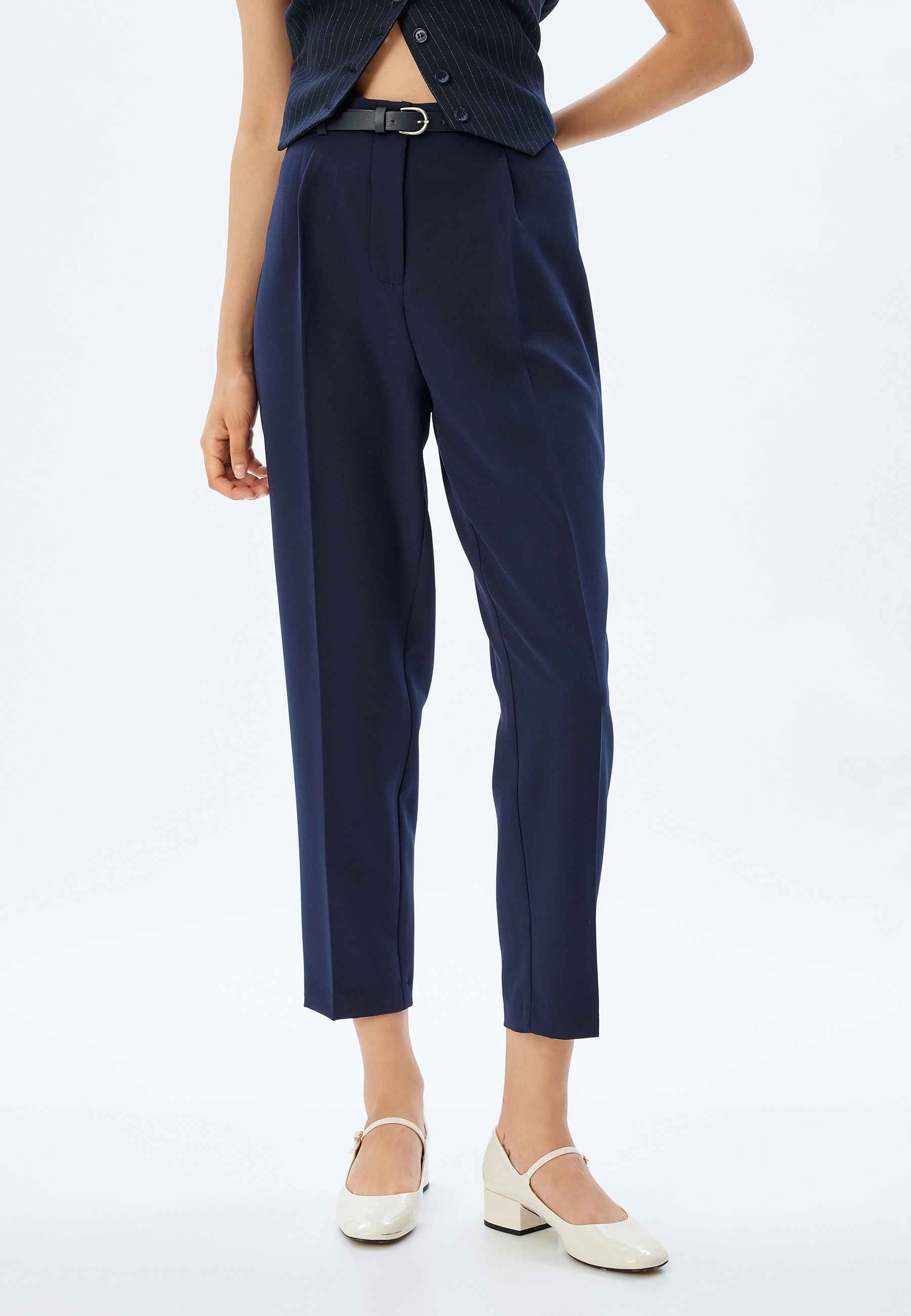 Koton CIGARETTE - Chinos - dark blue