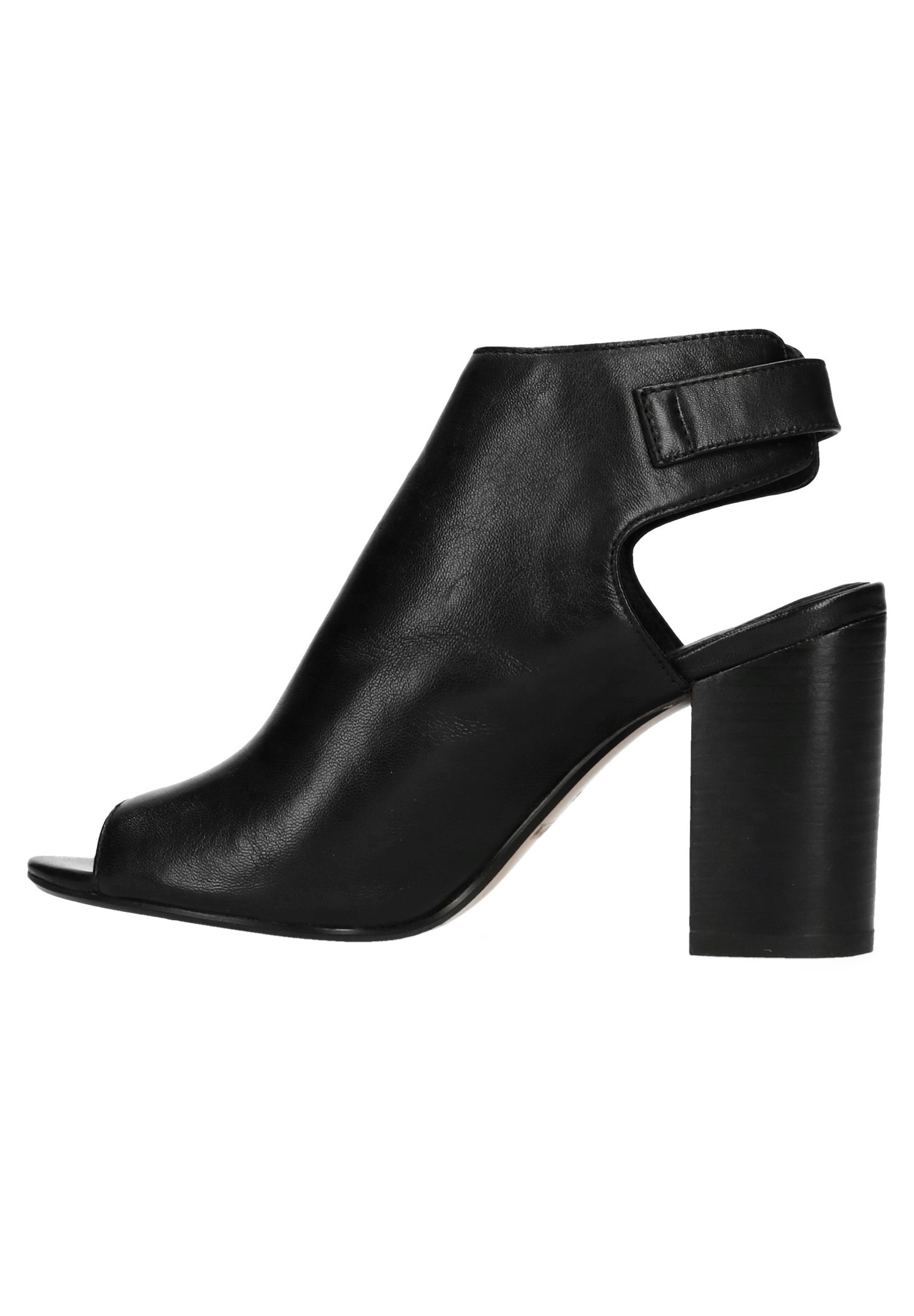 Manfield MIT PEEPTOE - Sandalen met hoge hak - black/zwart - Zalando.be