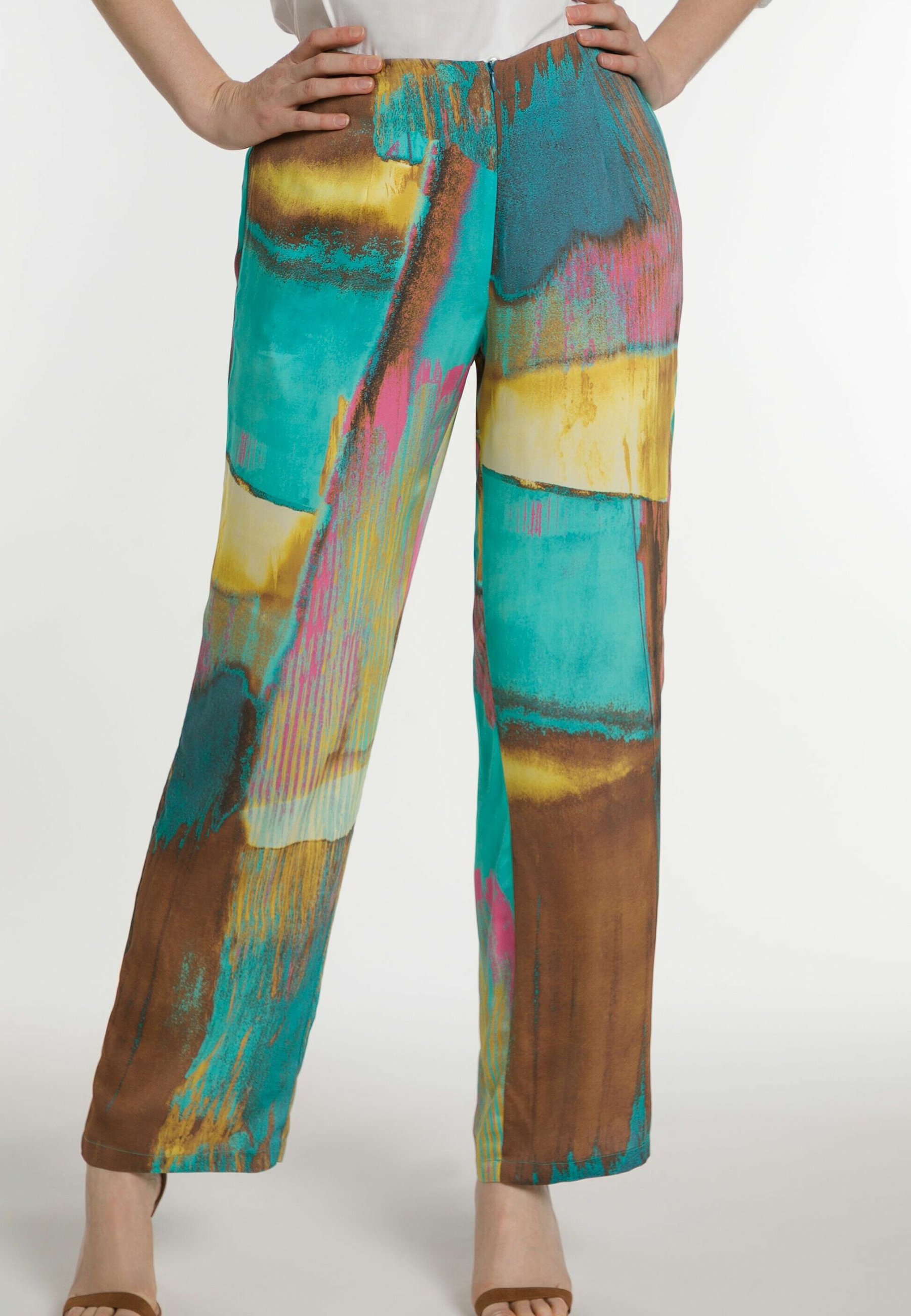 Ulla Popken Broek - purple/paars Ulla Popken Broek - purple/paars