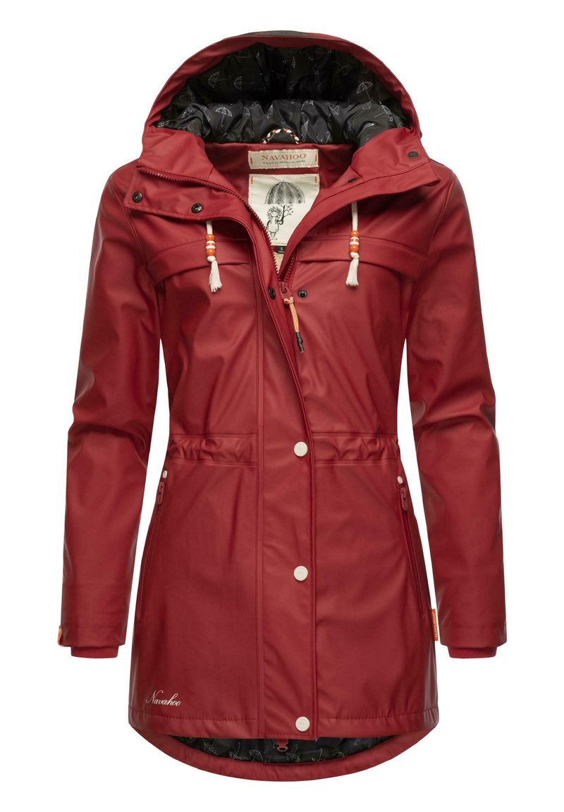 Navahoo RAINY FOREST Regenjacke wasserabweisende Jacke blood