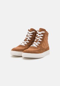 Anna Field Höga sneakers - cognac