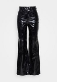 JJXX KENYA HW STRAIGHT NOOS - Kalhoty - black