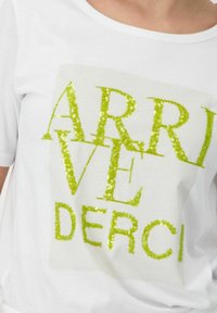 Monari Print T-shirt - weiß