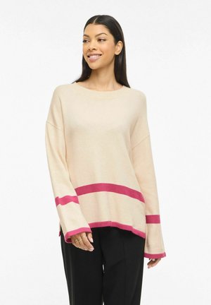 Pullover - super light natural mel