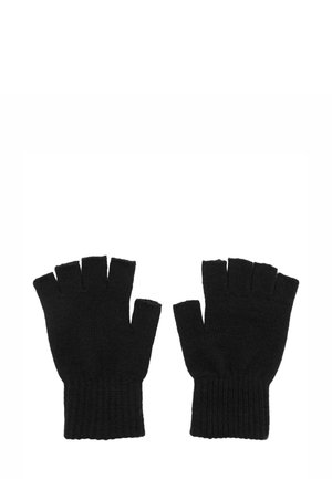 BASIC - Guanti mezze dita - black