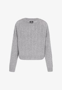 Unselected, light grey melange