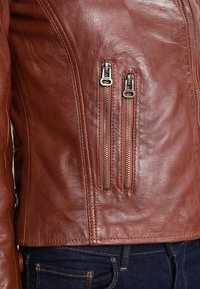 Maze Veste en cuir - cognac