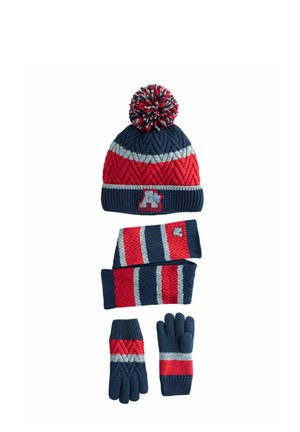 SET - Huivi - red navy varsity stripe