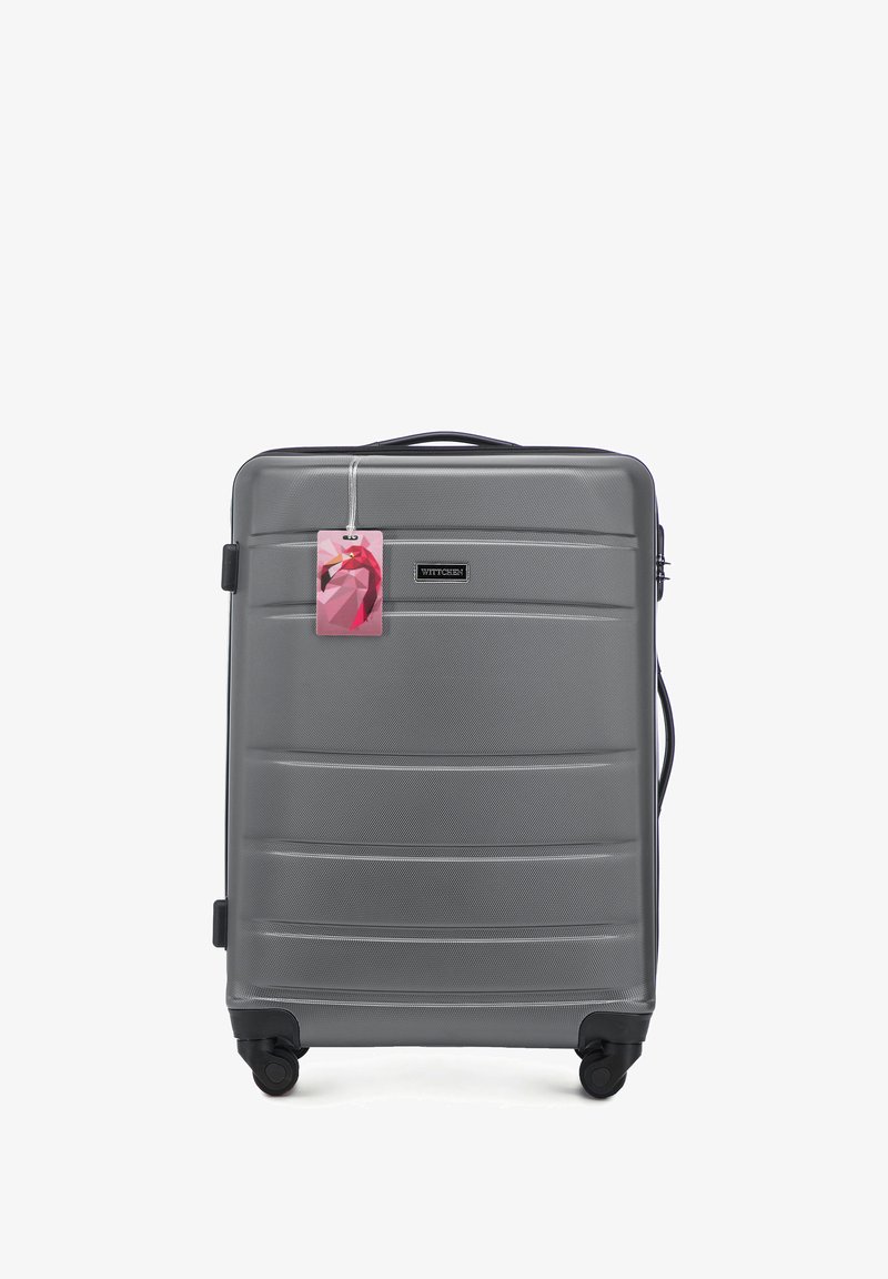 WITTCHEN LUGGAGE SET WITH WASH BAG AND TAG FROM ABS - Trolley - grey