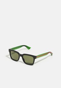 Sunglasses - black/green