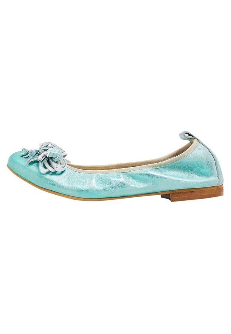 Ballerinaskor turquoise metallic Ballerinaskor turquoise metallic