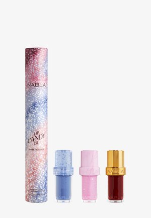 LIP CANDY OIL - SWEET KISS KIT - Make-up Set - blueberry, pomegranate & bubblegum