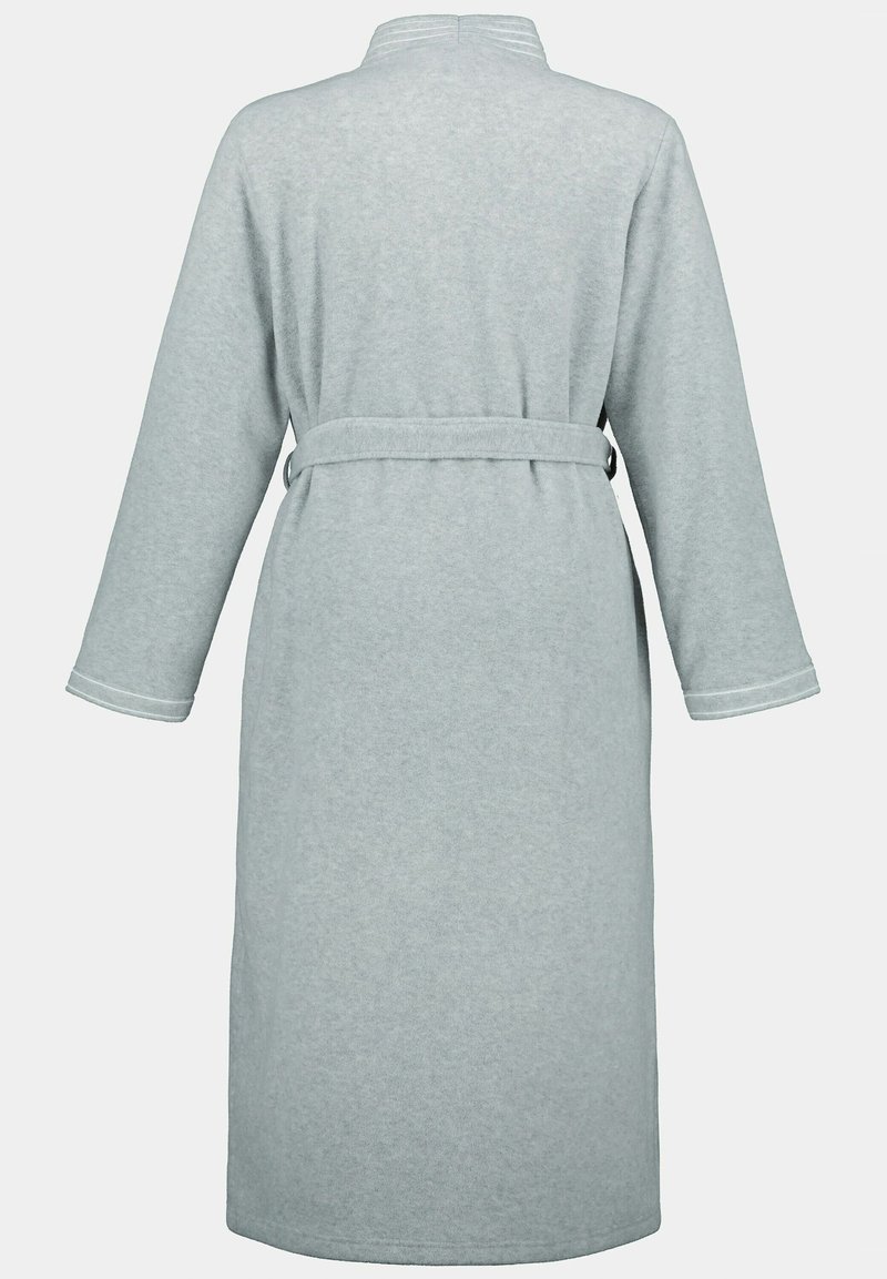 Damen Nachthemden | Ulla Popken FLEECE Bademantel light grey melange/hellgrau-meliert - OQ76296 Damen Nachthemden | Ulla Popken FLEECE Bademantel light grey melange/hellgrau-meliert - OQ76296
