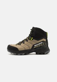 RUSH TREK PRO GORE TEX - Chaussures de marche - stone/sunny lime