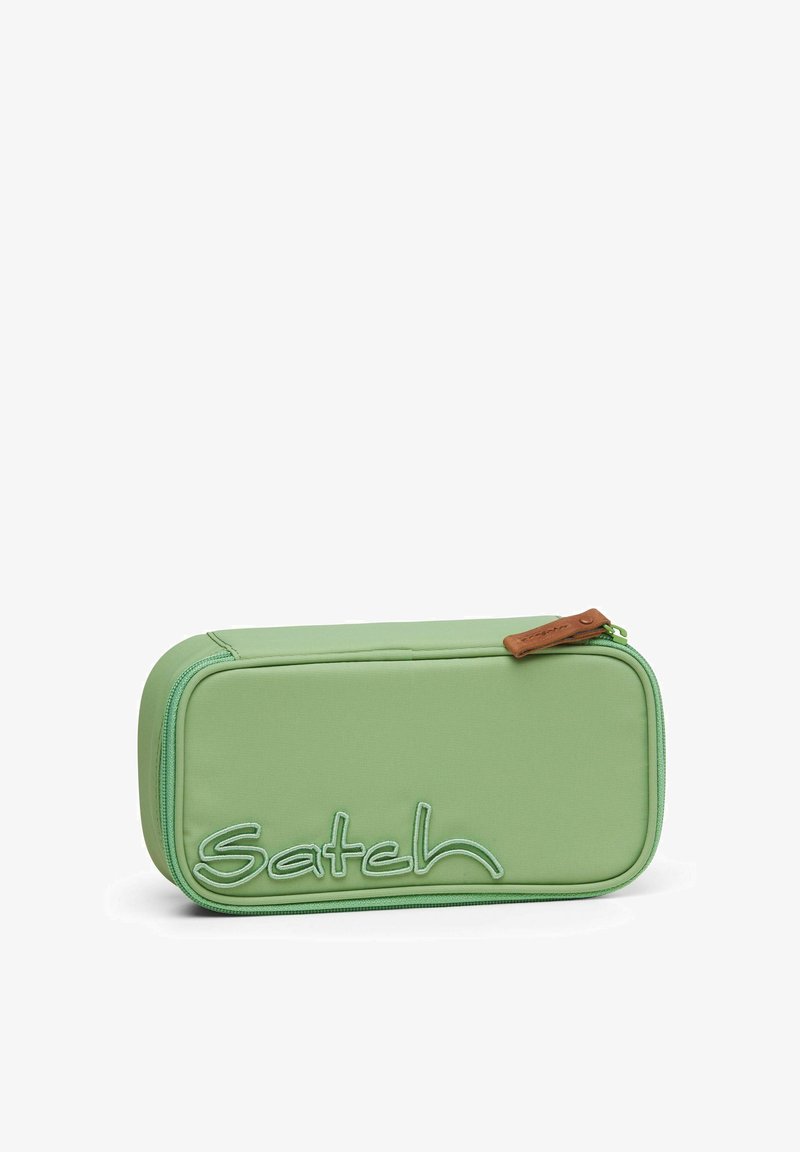 Satch SCHLAMPERBOX - Federmäppchen - light green brown