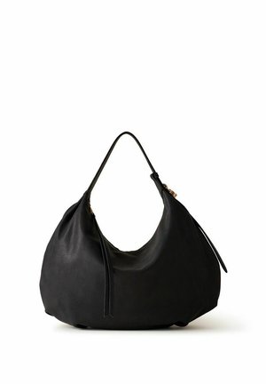 Borbonese PRIVE HOBO BAG MEDIUM - Sac à main - black