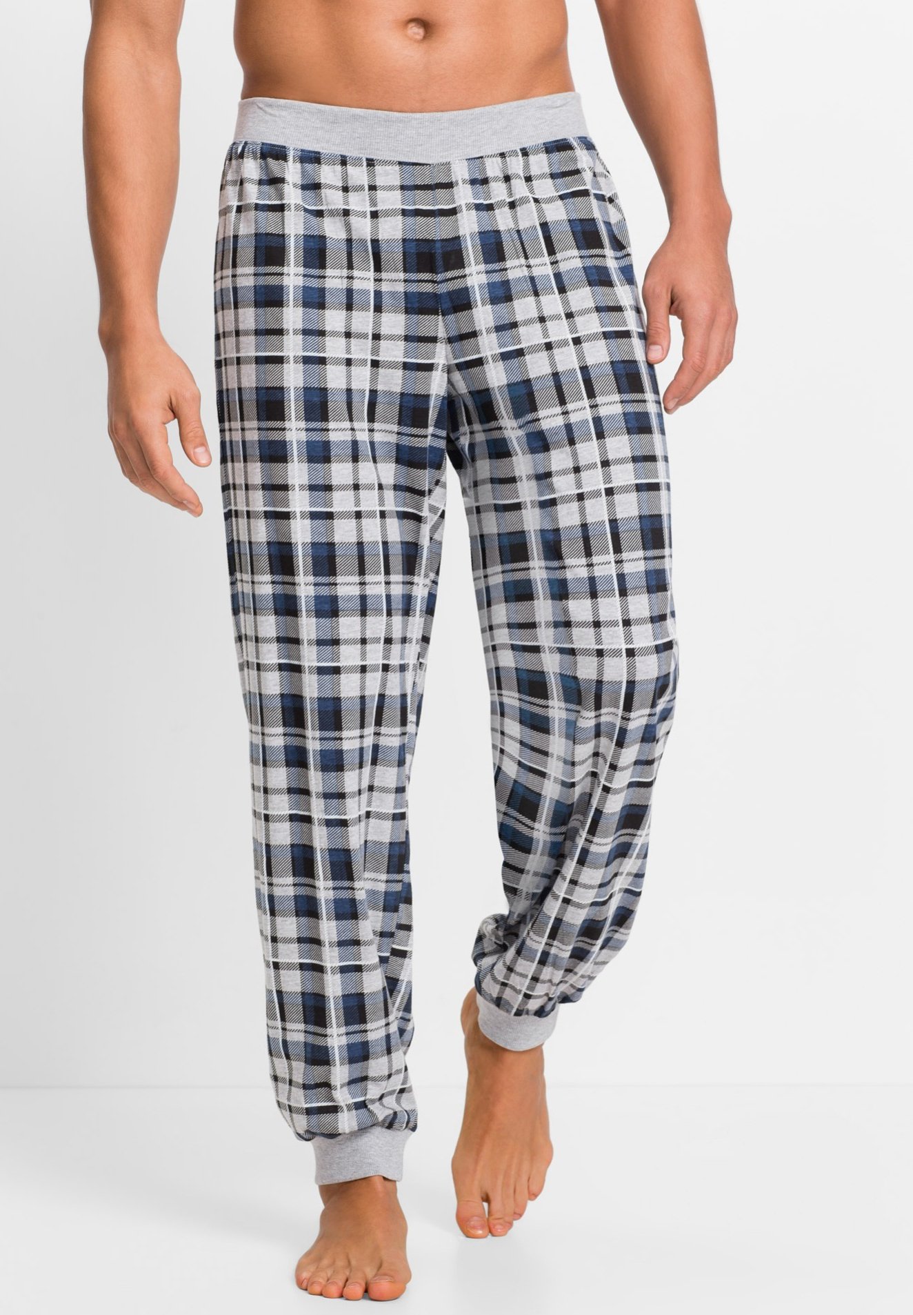 bonprix Pantaloni del pigiama - grau/grigio - Zalando