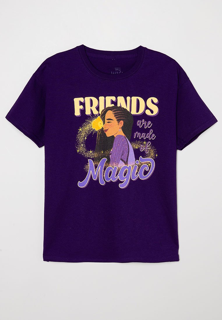 Disney T-shirt print paars Disney T-shirt print paars