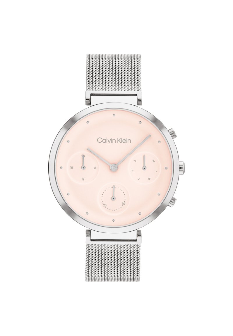 Calvin Klein - DAMENUHR TIMELESS - Chronograph - silber   rosa   silber, Vergrößern