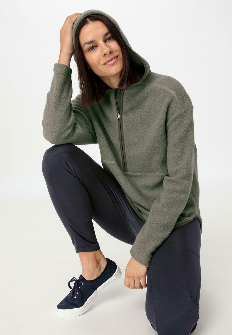 hessnatur RELAXED - Felpa in pile - oliv