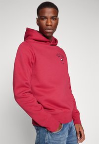 Tommy Hilfiger ARCHED VARSITY HOODY - Felpa - royal berry