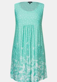 Ulla Popken Grossen Jersey Jerseykleid Karibikgrun Turkis Zalando De