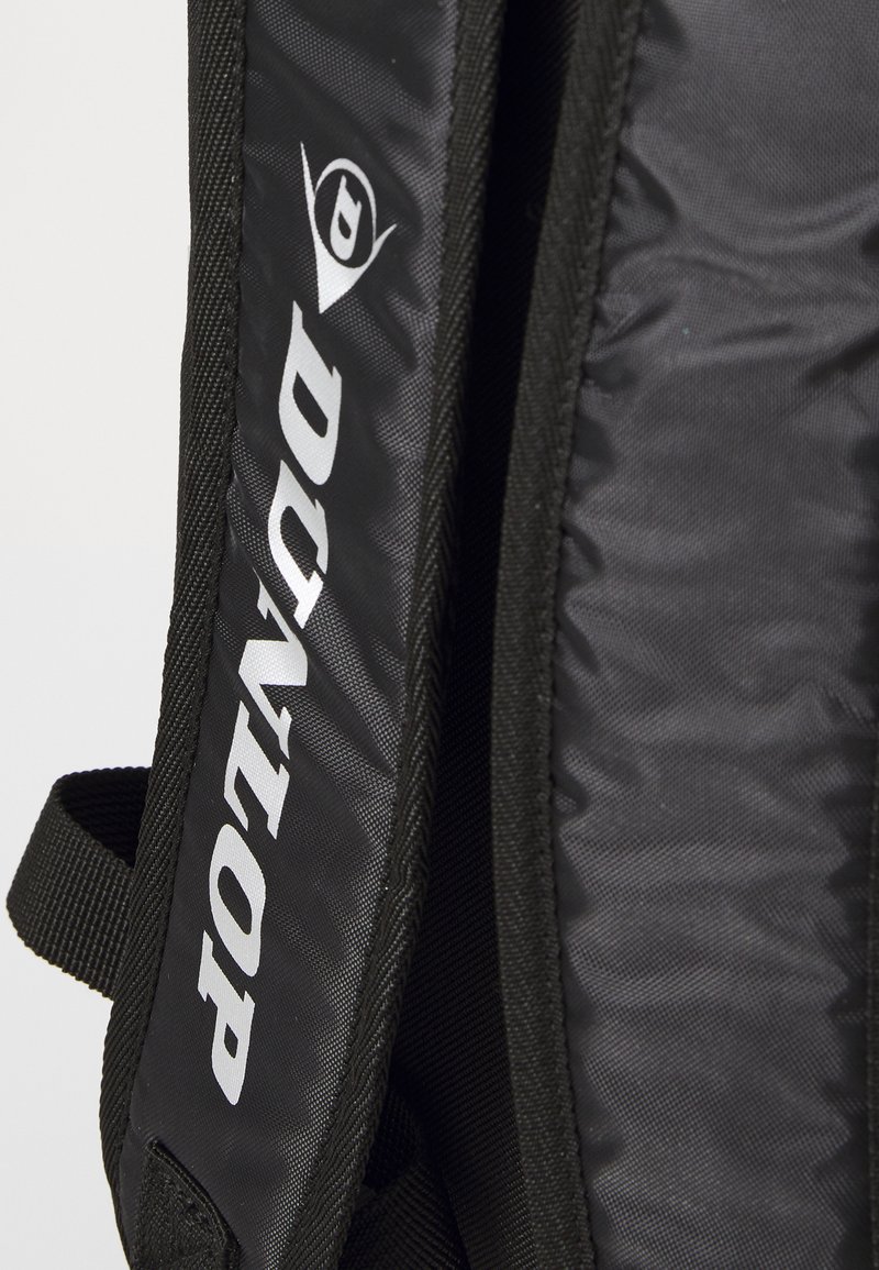 Dunlop Sac De Padel Palatero Club Noir – Deux Compartiments, Doublure Thermique, Porte 2 Raquettes, Sac à Dos