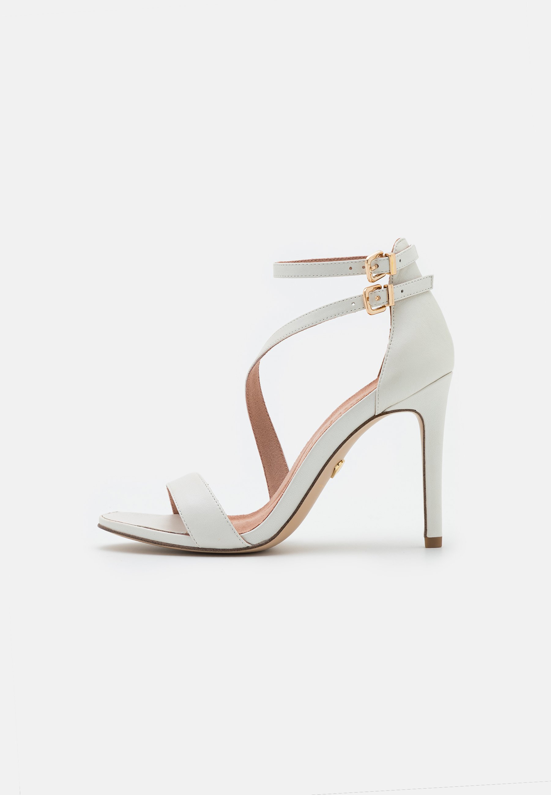 Tamaris Heart \u0026 Sole Sandalen met hoge hak - white pearl/wit - Zalando.be