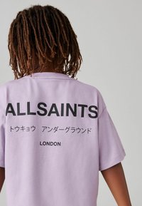 smALLSAINTS REGULAR FIT - CREW  - Marškinėliai su spaudiniu - purple