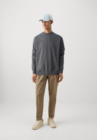 Samsøe Samsøe NORSBRO CREW NECK - Felpa - volcanic ash